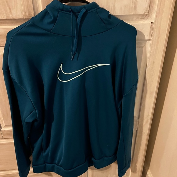 dark atomic teal nike hoodie
